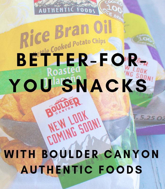 Better-For-You Snacks With Boulder Canyon Authentic Foods