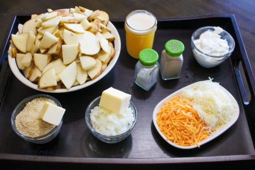 instant pot au gratin potatoes ingredients