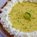 This homemade key lime pie recipe is super easy to make and from scratch. It's a great recipe to impress anyone at any get-together. #frugalnavywife #keylimepie # dessert #dessertrecipe #homemade #baking | From Scratch Baking | Key Lime Pie Recipes | Homemade Recipes | Baking Recipes | Dessert Recipes | Pie Recipes