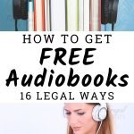 I love a great audiobook! They cost as much as $20.00 each. Here is how to get free audiobooks so that you don't have to add them to your budget. #audiobooks #freeaudiobooks #frugalnavywife #frugalliving #savingmoney | Saving Money on Audiobooks | How to get free audiobooks | Free Audiobooks | Frugal Living