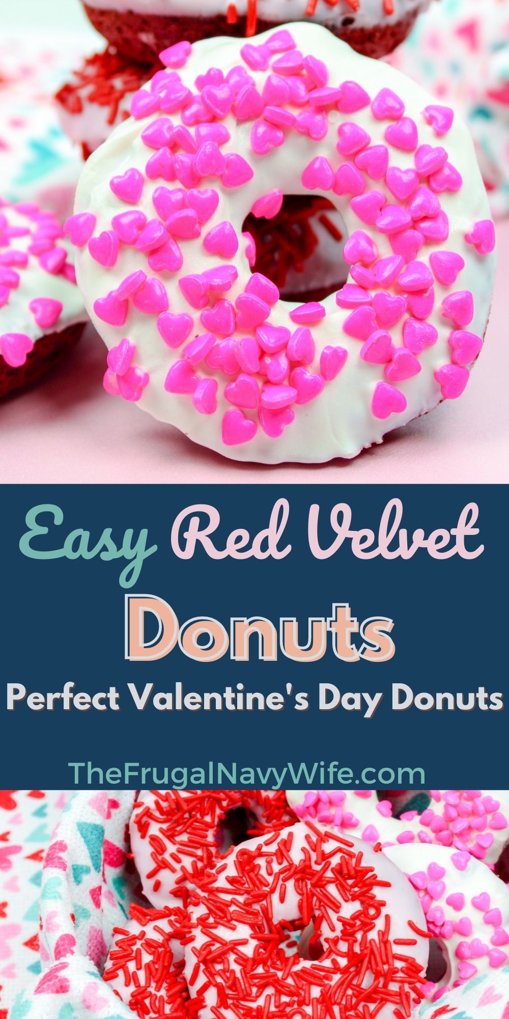 Valentine's Day Donuts Recipe with Candy Melt Icing - DIY Candy