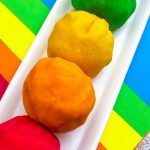 I make my own homemade playdough because it's cheaper. One of our favorites is the DIY rainbow playdough, easy to make and perfect for St Patricks Day!  #thefrugalnavywife #playdoh #playdough #stpatricksday #rainbow #kidsactivity | Kids Activities | Rainbow Playdoh | Homemade Playdough | St. Patrick's Day Activities