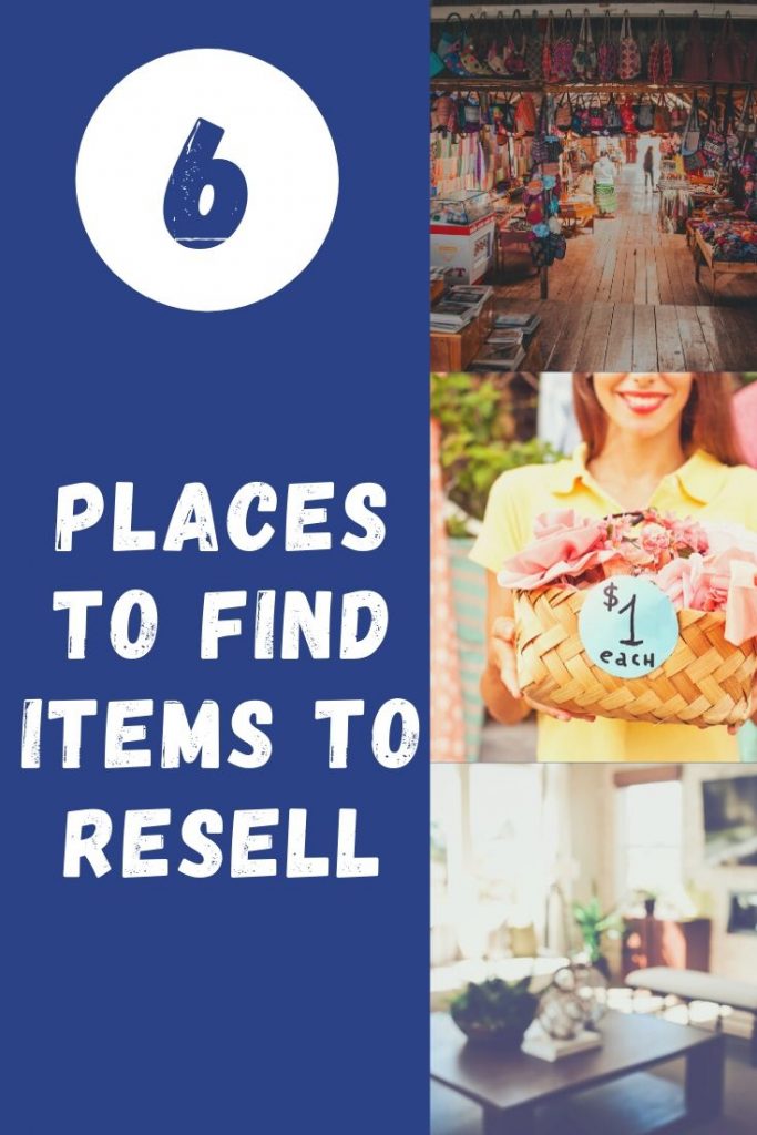 You can make money by reselling, but you need to have a good inventory on hand first. Here are my favorite Places to Find Items to Resell. #thefrugalnavywife #frugalliving #waystomakemoney #reselling #moneytips #makingmoney | Frugal Living | Ways to Make Money | Reselling Items | Money Tips