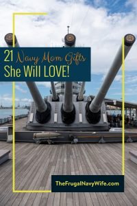 We support our kids 110% so when they go and join the Navy we are proud. These Navy Mom gifts are perfect they allow her to tell everyone about her kids. #frugalnavywife #giftguide #navymom #giftideas | Navy Mom | Gift Ideas | Gift Guide | Navy Gift Ideas