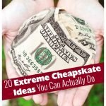 If you’re looking for easy ways to cut your living expenses, check these simple solutions out. These extreme cheapskate ideas are not only doable but easy. #thefrugalnavywife #frugalliving #savingmoney #extremewaystosavemoney #finance | How to save Money | Frugal Living Tips | Ways to save money | Saving Money Hacks |