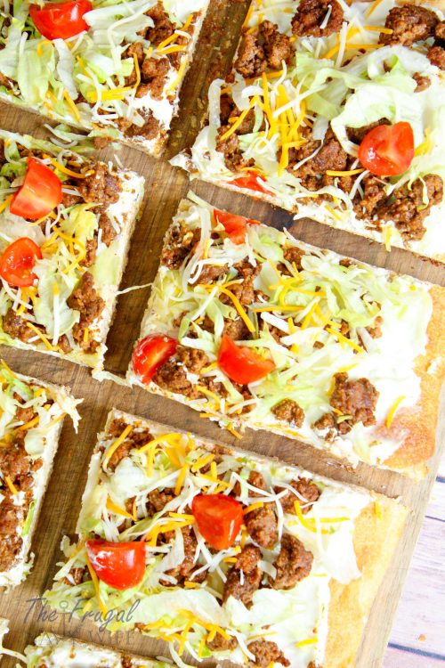 Homemade Taco Pizza Recipe