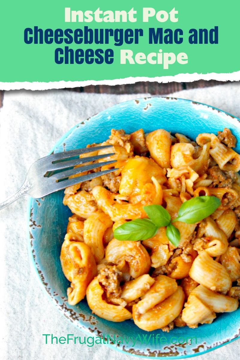 Instant Pot Cheeseburger Mac and Cheese