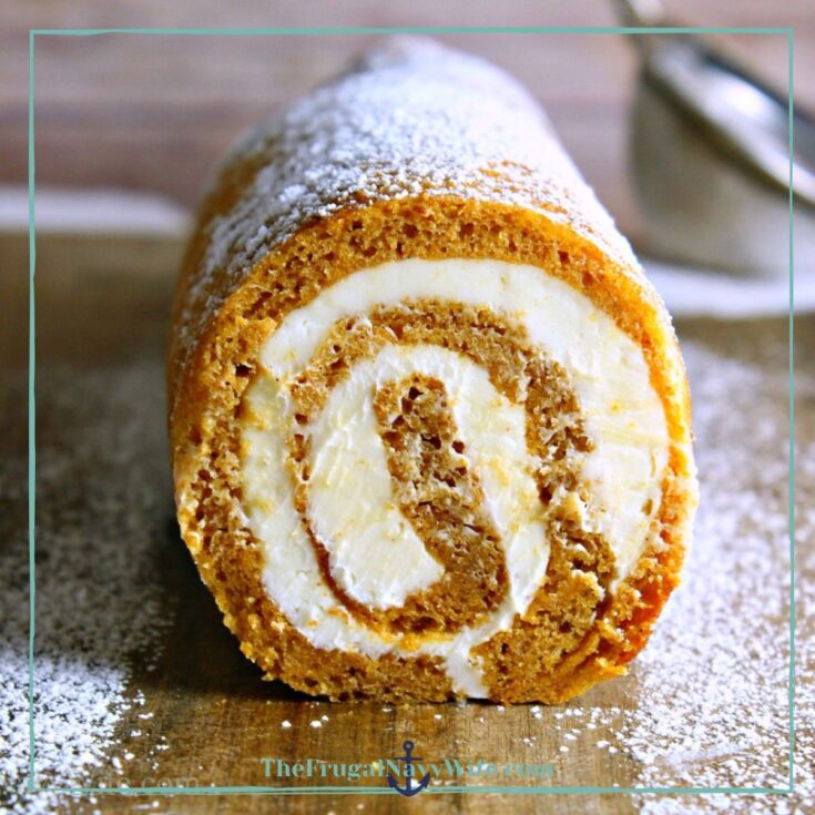 Pumpkin Roll Recipe With Cream Cheese Filling