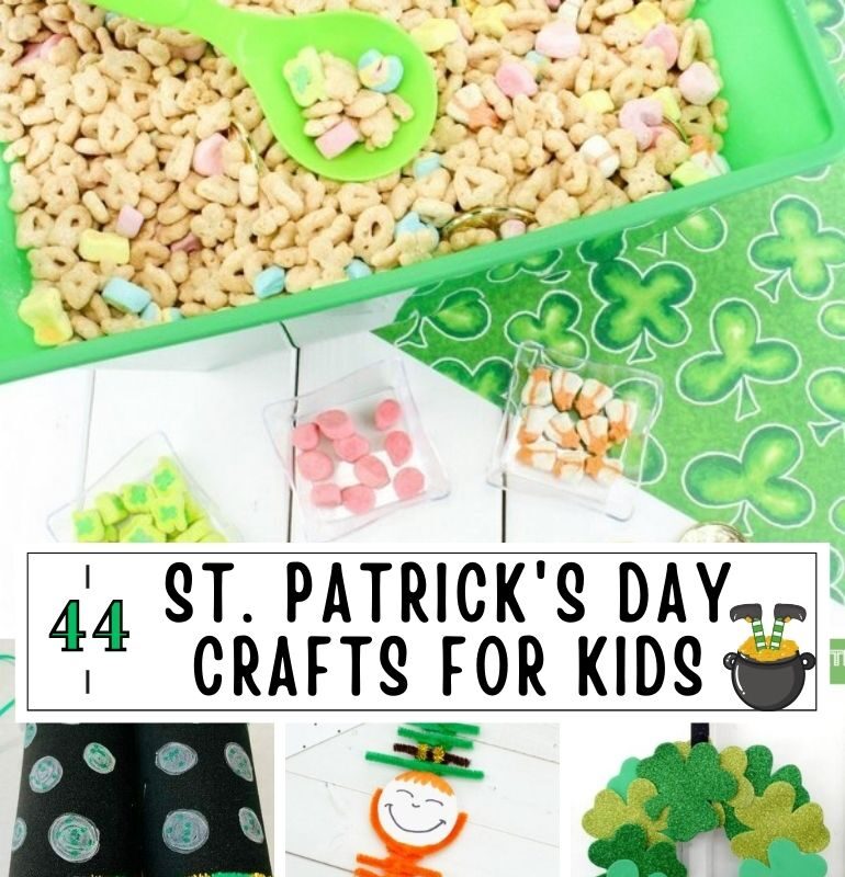 44 St Patrick’s Day Crafts For Kids