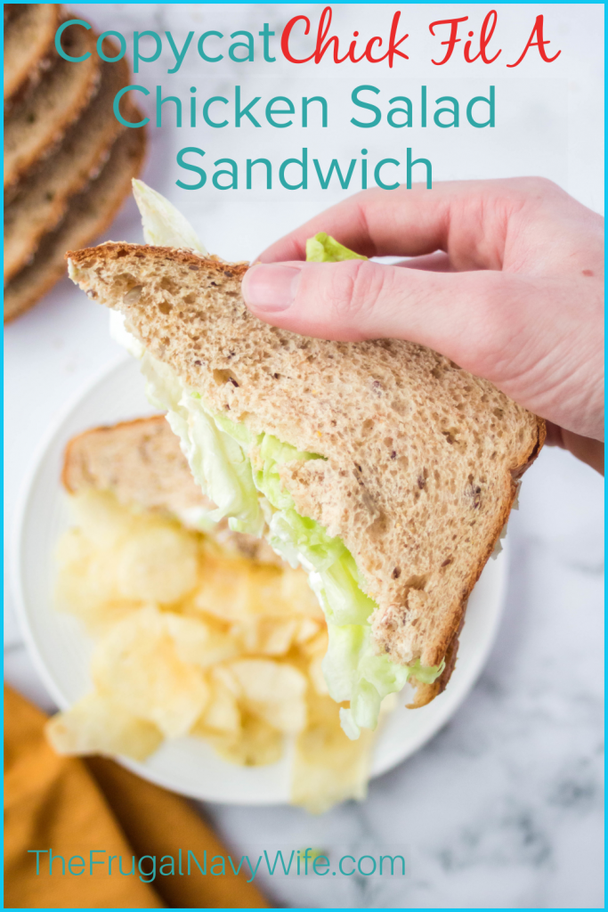 Copycat Chick Fil A Chicken Salad Sandwich The Frugal Navy Wife