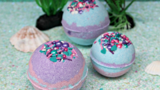 Homemade Mermaid Bath Bath Bombs Recipe - The Frugal Navy Wife