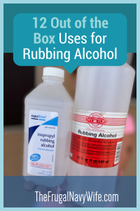 Most people don’t realize is that there’s a ton they can do with Rubbing Alcohol. Check out these out-of-the-box uses for rubbing alcohol. #frugalnavywife #usesfor #frugalliving #frugallivingtips | Uses For Rubbing Alcohol | Frugal Living Tips | Rubbing Alcohol Uses |