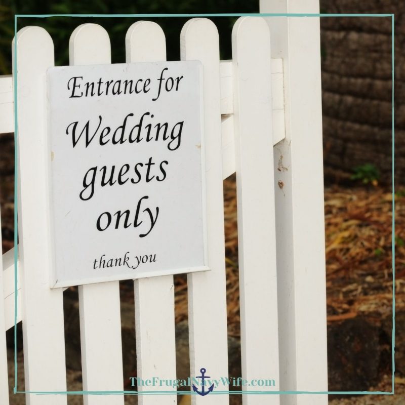 Cut Down Your Wedding Guest List With These Tips