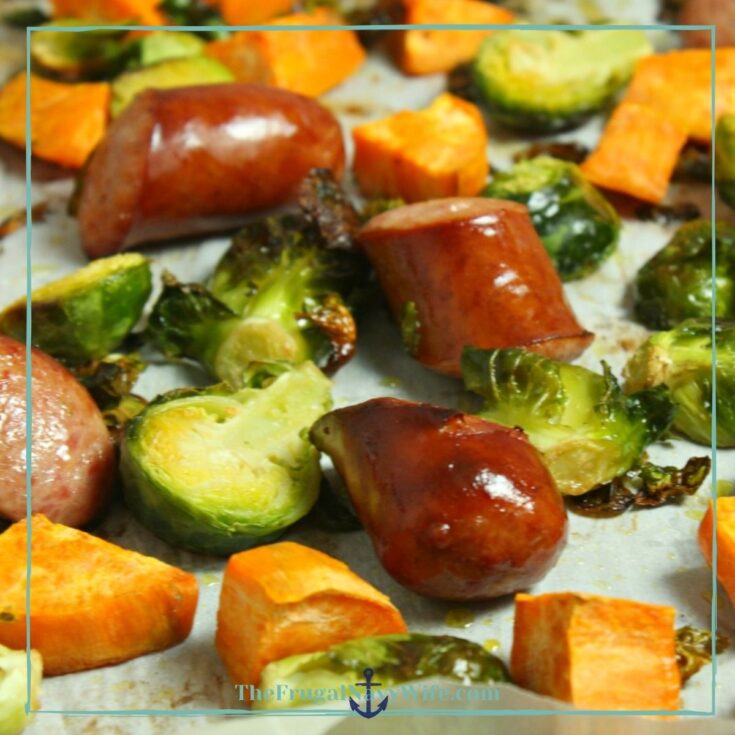 Sheet Pan Sausage and Vegetables Recipe