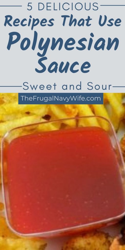 Check out these amazing Polynesian sauce recipes that will take your taste buds on a trip to paradise. Whether you're in the mood for chicken, pork, fish, or shrimp, we've got you covered. So get ready to fire up the grill and cook up some serious flavor with these delicious recipes. #saucerecipes #dippingsauce #frugalnavywife | Polynesian Sauce | Recipes | Dinner | Sauce Recipes |