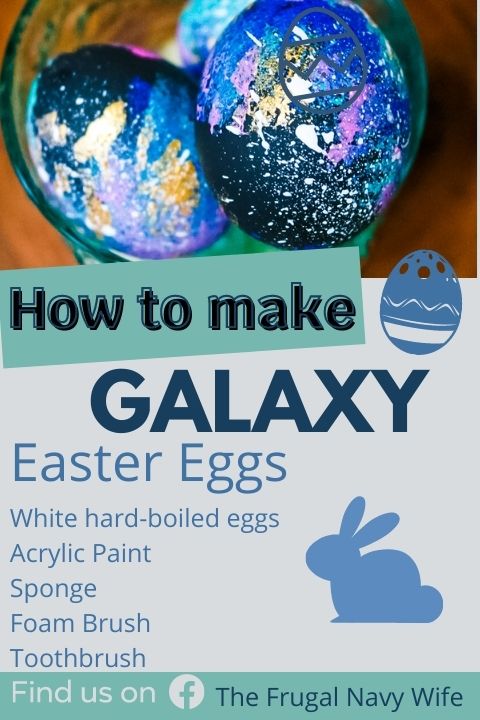How to make Galaxy Easter Eggs