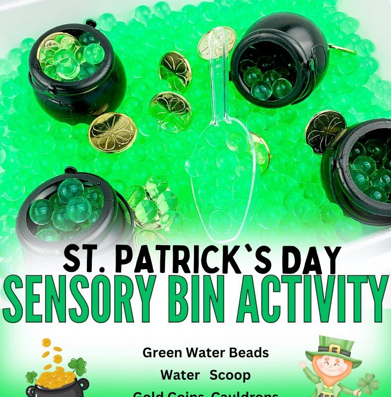 St. Patrick’s Day Sensory Bin Activity