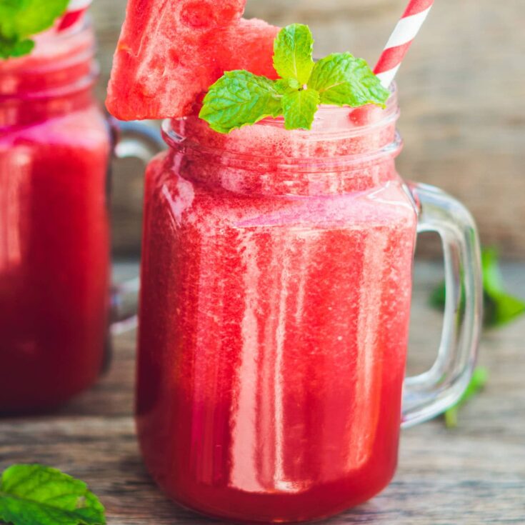 Image for Watermelon Smoothie with Strawberries