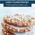 This labor inducing cookies recipe worked for me when I was pregnant and ready to get my baby out. They are similar to a ginger snap but so much better. #cookies #frugalnavywife #laborinducing #pregnacyfood | Cookies Recipe | Recipes to Help Labor | Pregnancy Foods | Baking Recipes | Labor Inducing Foods
