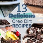 This oreo dirt recipe is a simple yet irresistible dessert customizable to any occasion or holiday that everyone is guaranteed to love. #oreodesserts #oreodirtpie #dirtpierecipes #frugalnavywife #easydessert #roundup | Oreo Desserts | Oreo Dirt Recipe | Easy Dessert Recipes |