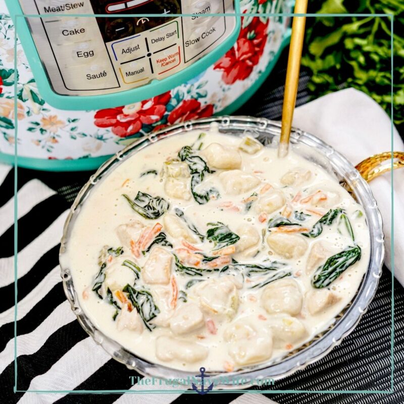 Instant Pot Chicken Gnocchi Soup – Olive Garden Copycat