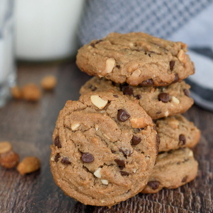 Image for Thick & Chewy Peanut Butter Chocolate Chip Cookies