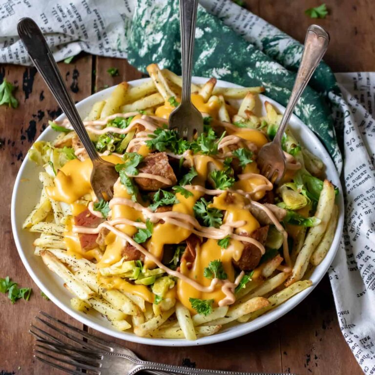 Leftover french fries recipe