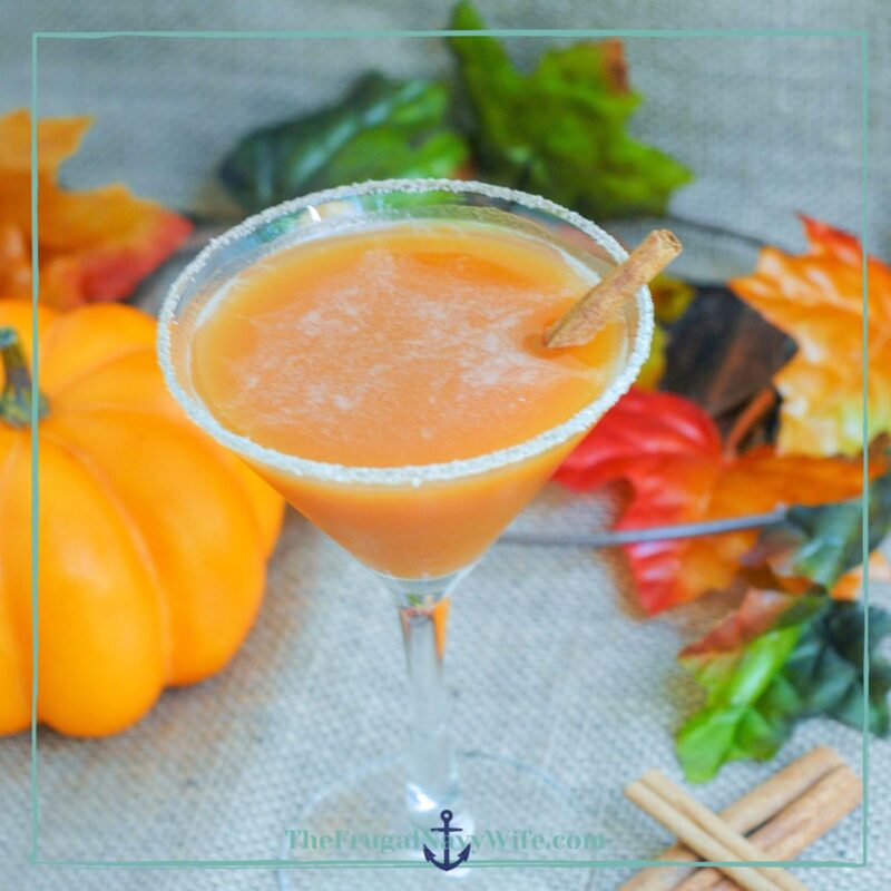 Easy Fall Pumpkin Martini Recipe