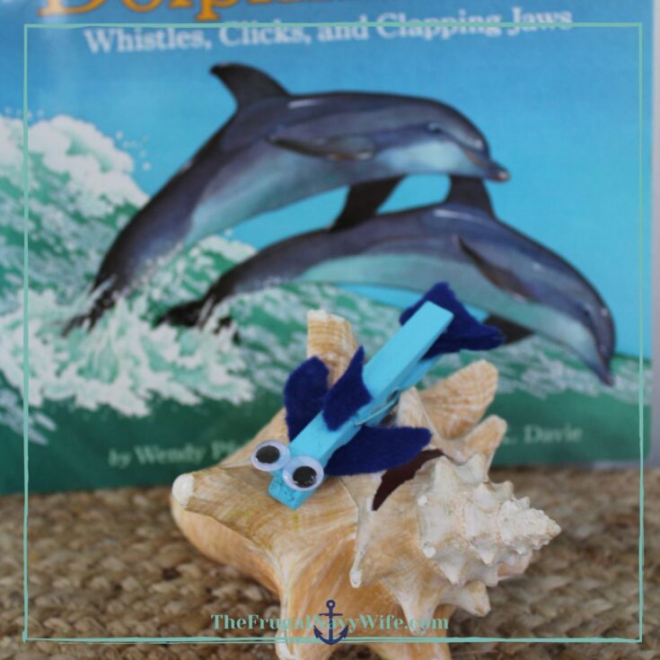 Dolphin Clothespin Craft