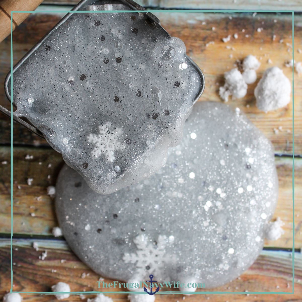 Snowflake Mix Ins Slime & Confetti Kit