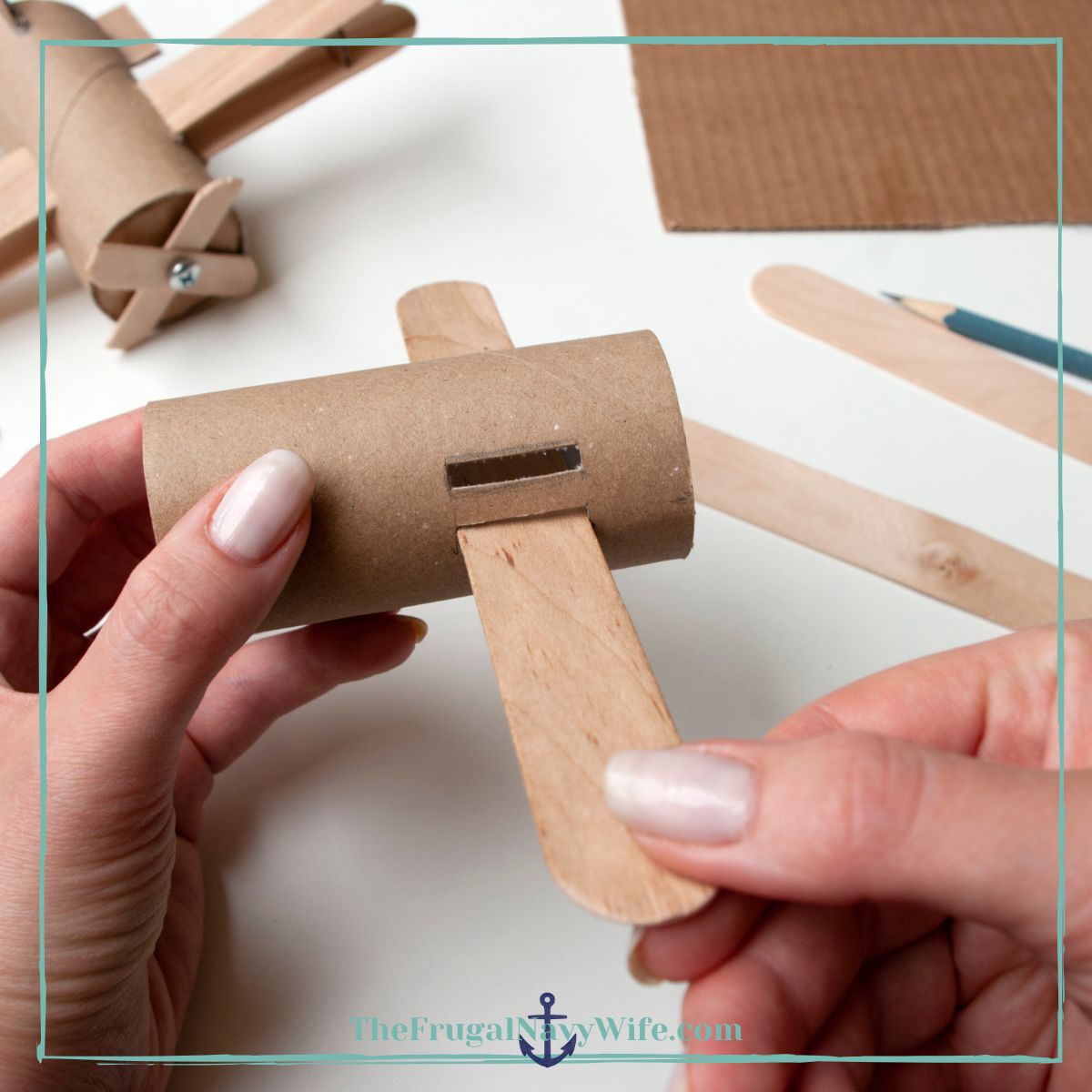 Winter Popsicle Stick Crafts - The Frugal Navy Wife