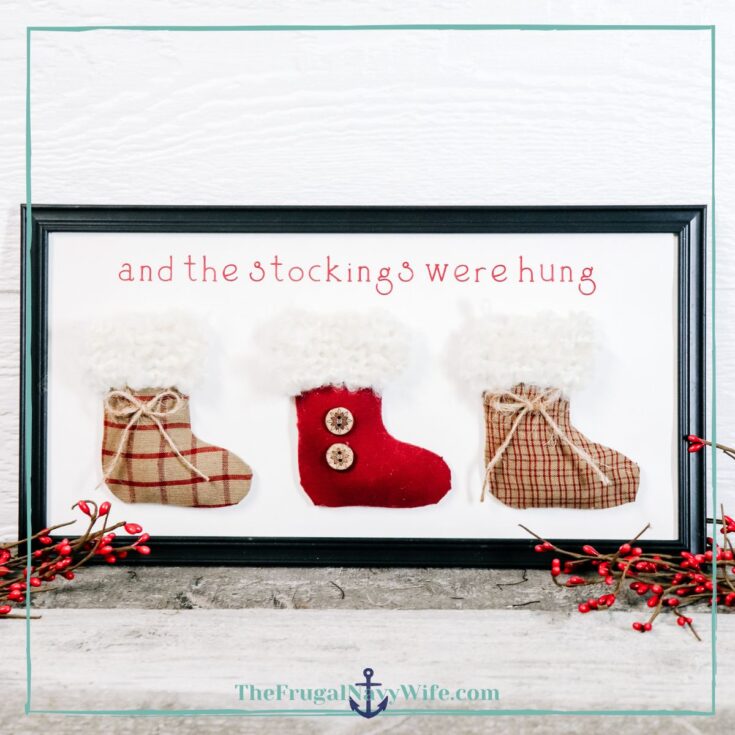 The Stockings Were Hung - Cricut Craft