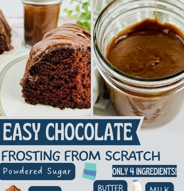 Easy Chocolate Frosting from Scratch