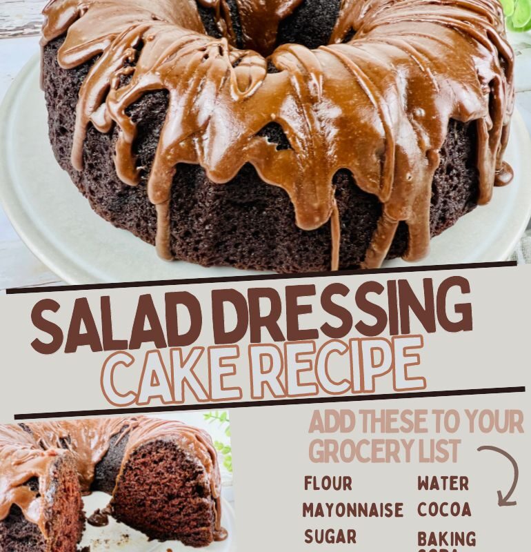 Salad Dressing Cake Recipe