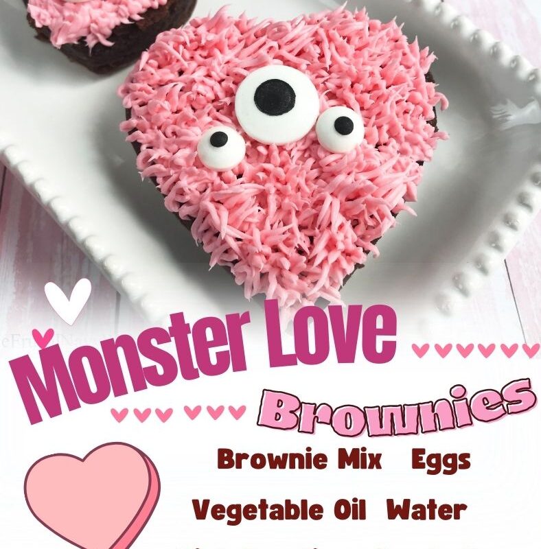 Monster Love Brownies