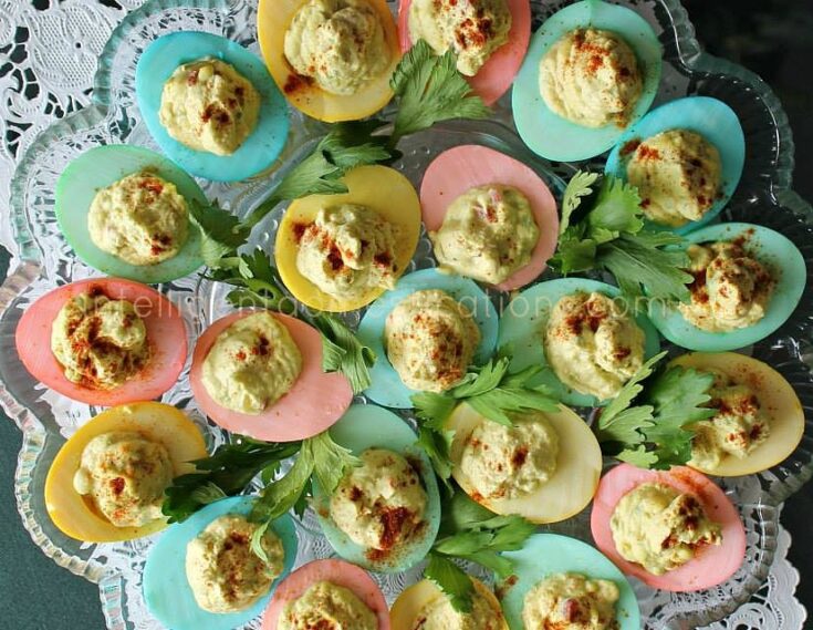 Image for Pastel Rainbow Deviled Eggs
