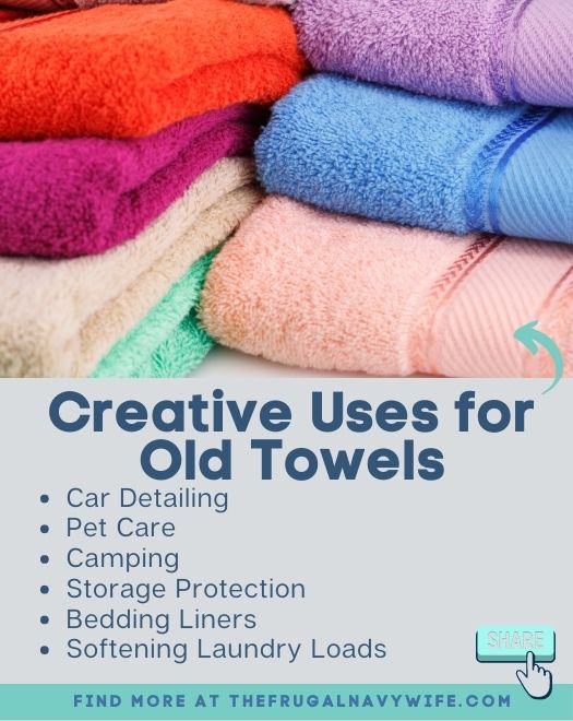 Creative Uses for Old Towels