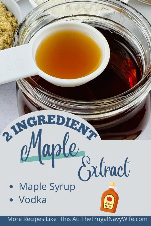 How to make Maple Extract