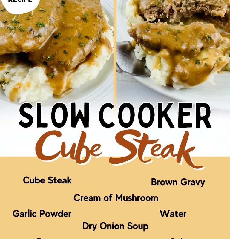 Slow Cooker Cube Steak Recipe