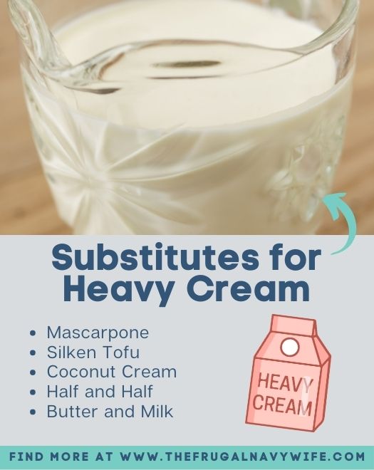 10 Substitutes for Heavy Cream