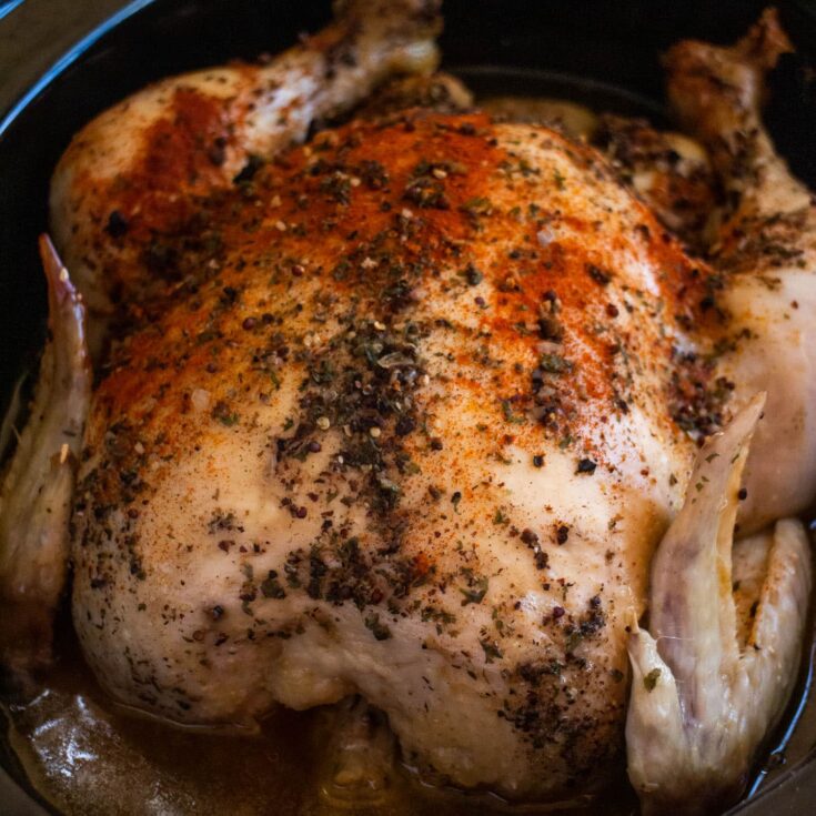 Image for Slow Cooker Whole Chicken (4 Hours)