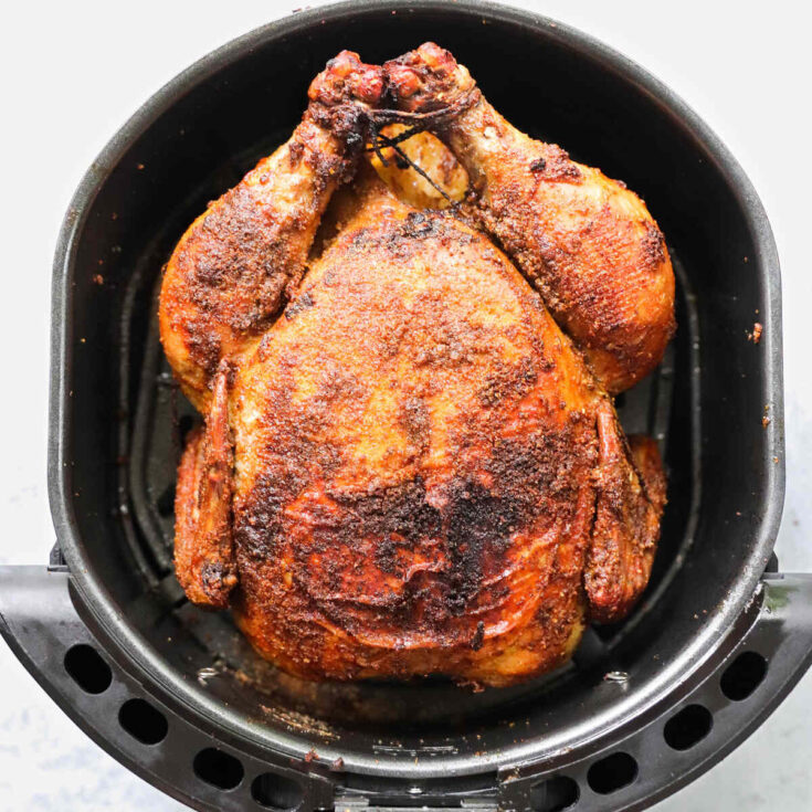 Image for Air Fryer Whole Chicken - Rotisserie Style