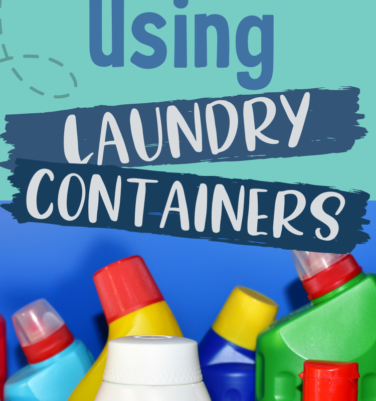5 Crafty Upcycle Uses for Laundry Containers