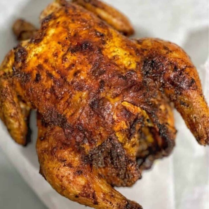 Image for Easy 60 Minutes Crispy Air Fryer Rotisserie Style Chicken