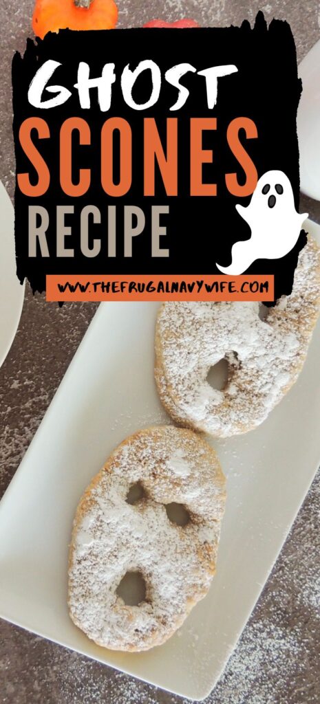 Get ready to add some spooky fun to your baking with Ghost Scones! These adorable treats are perfect for Halloween or any ghost-themed event. #ghostscones #halloween #spooky #frugalnavywife #dessert #breakfast #easyrecipes | Halloween | Ghost Scones | Easy Recipes | Baking | Dessert | Breakfast |
