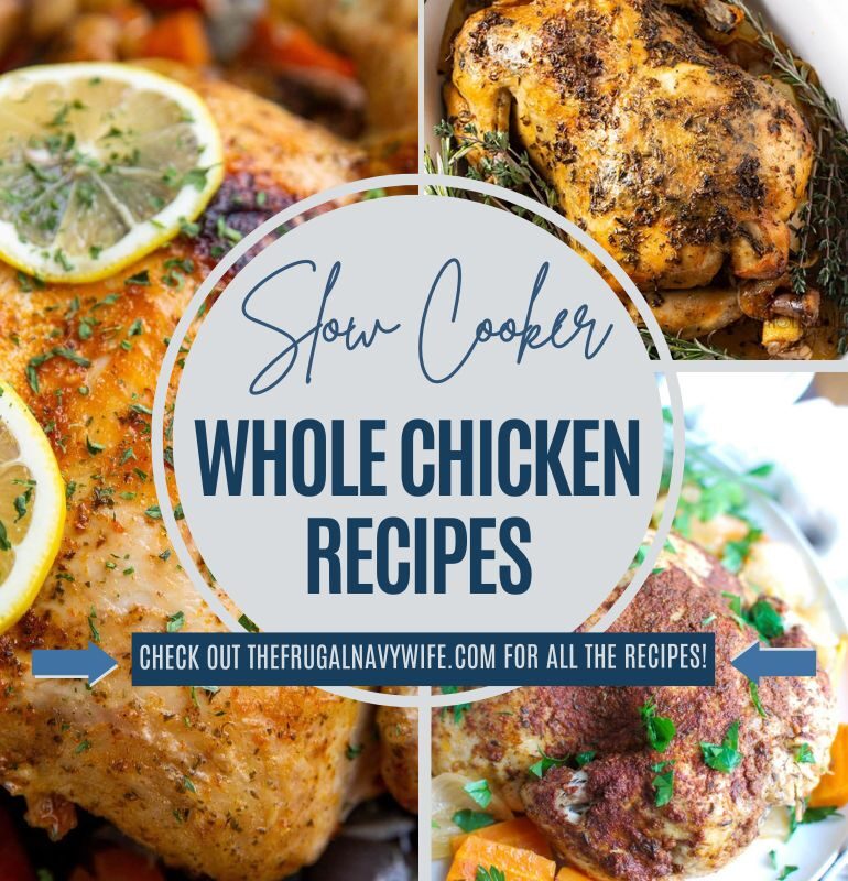 Slow Cooker Whole Chicken Recipes