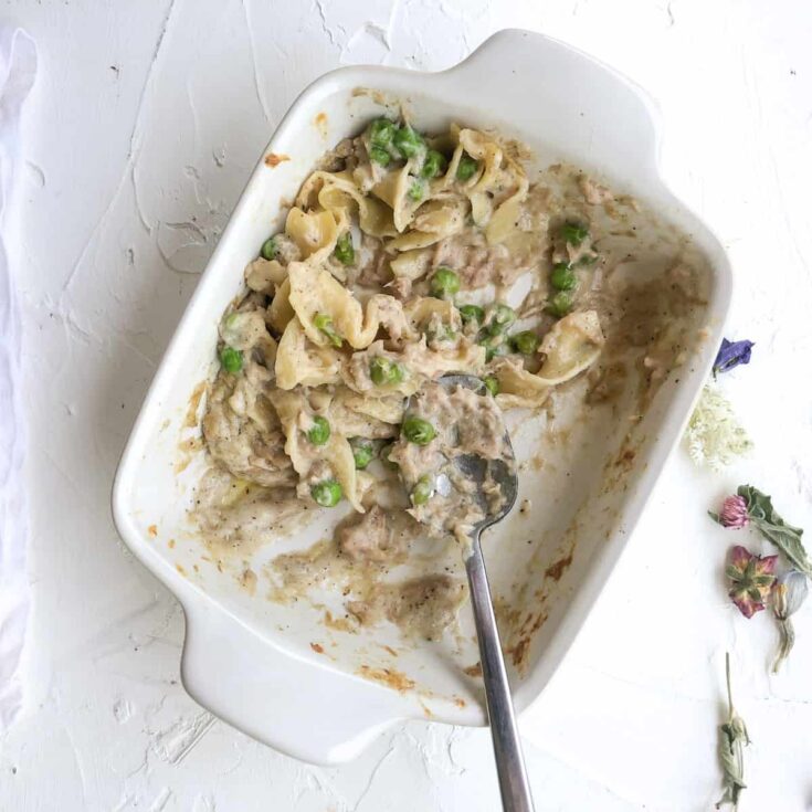 Image for Old Fashioned Tuna Casserole for One