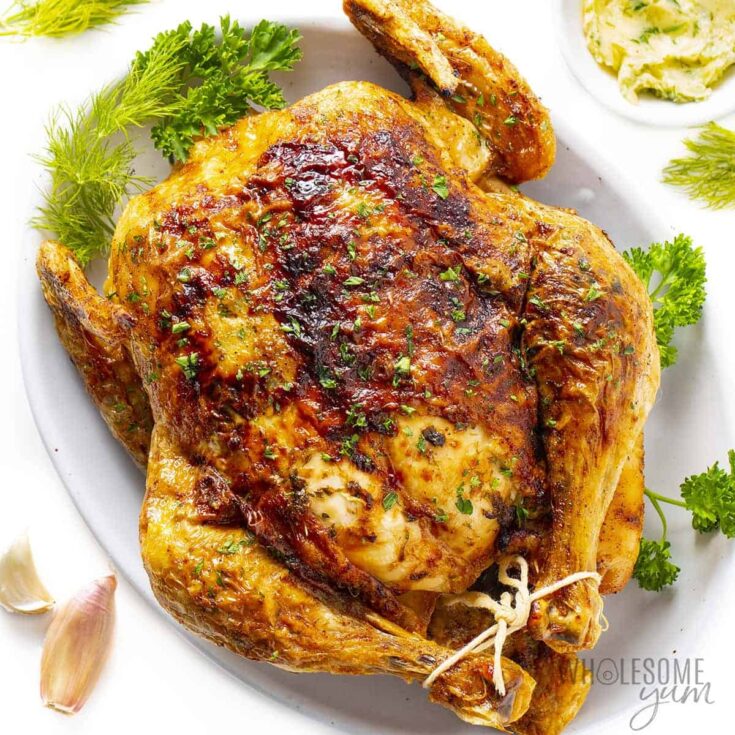 Image for Air Fryer Whole Chicken Recipe