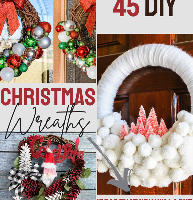 45 DIY Christmas Wreaths Ideas You Will Love