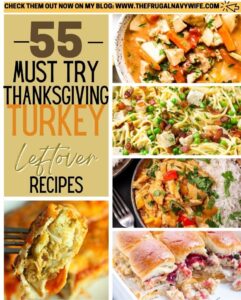 Here are some of the best and most delicious recipes to make with your leftover Thanksgiving turkey that are great for lunch or dinner. #leftoverrecipes #turkey #thanksgiving #holiday #easyrecipes #roundup | Leftover Turkey Recipes | Dinner | Lunch | Easy Recipes | Holiday |